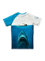 Blood in the Water Short-Sleeve Rashguard - Image 2