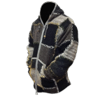 Shopoholic Fashion Mens Wool Patchwork Superwarm Jacket - Image 3