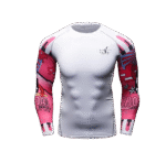 Men's Soft Slim Long Sleeve Dry-Fit Compression Gym Trainning Shirt