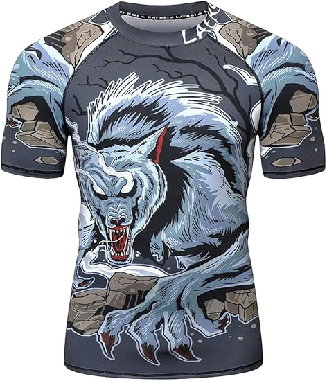 1763fc26-7d84-4059-a2bd-92ffc3d40e33_removalai_preview LAFROI Men's Long Sleeve UPF 50+ Baselayer Performance Compression Shirt Rash Guard-CLY08D - Image 1