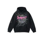 Spider Hoodie Cobweb Pattern Print Unisex Sweatshirt Men Women Graphic Outwear