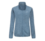 Dolcevida Women's Long Sleeve Sweater Fleece Zip Up Speckled Jacket with Pockets