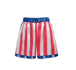 American Flag Boxing Shorts Men and Women,Rocky Balboa Costume Adult,Satin Boxer Shorts