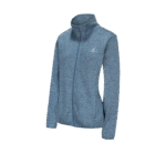 Dolcevida Women's Long Sleeve Sweater Fleece Zip Up Speckled Jacket with Pockets - Image 2