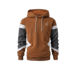 Mens Hoodie Multicolor Panel Sweatshirt Fleece Long Sleeve Sports Tops