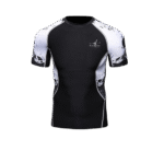 Men's Lightweight Short Sleeve Cool Dry Rashguards Compression Sports Workout T-Shirt