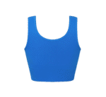 Seamless Longline Sports Bra with Enhanced Support Straps - Image 2