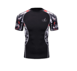 Men's Lightweight Short Sleeve Cool Dry Rashguards Compression Sports Workout T-Shirt