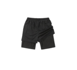 Men's 2 in 1 Goth Graphic Drawstring Elastic Waist Shorts Summer Casual Workout Athletic Gym Track Shorts - Image 2