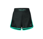 Neures Forces Professional Fighting Shorts – Black with Neon Green Trim