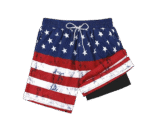 Men's Swim Trunks Board Shorts Quick Dry Mens Swimming Trunks with Compression Liner