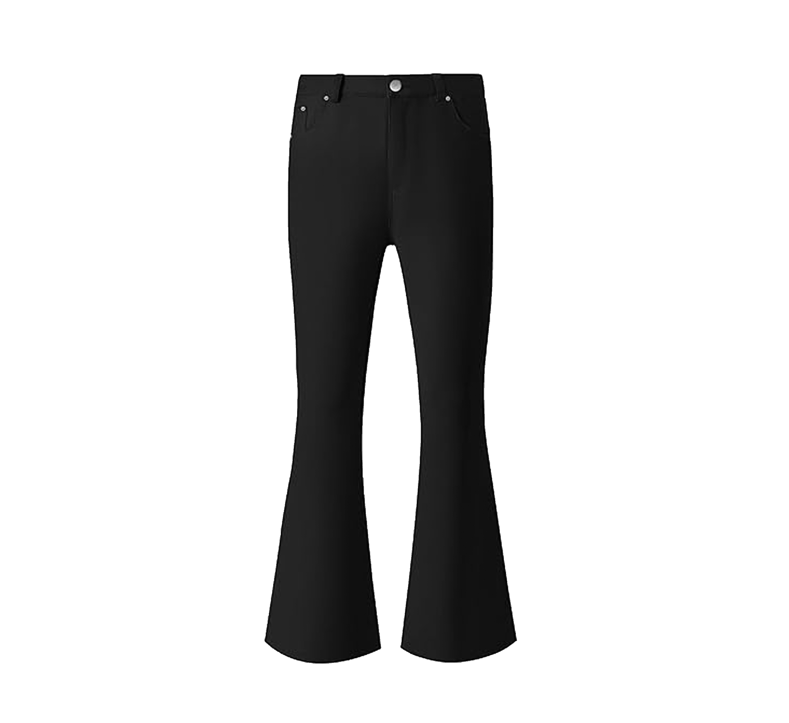 1 Neures Forces Men's Relaxed Fit Vintage Jeans, Classic 70s Style Bell Bottom Denim Pants - Image 1