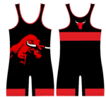 NeuresForces “Raging Bull” Wrestling Singlet – Unstoppable Power 🐂🔥