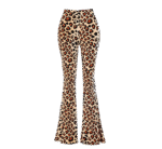 Neures Forces Women's Stretchy Wide Leg High Waist Bell Bottom Flare Pants with Plus Size