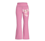 Neures Forces Girls Flare Leggings Butt Lift Wide Leg Pants Kids Clothes