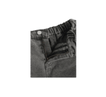 Neures Forces Girl's Elastic Waist Flared Leg Denim Pants Raw Trim Bell Bottom Jeans with Pockets - Image 5