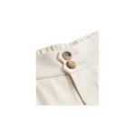 Neures Forces Girl's Pleated Wide Leg Pants Button Zipper Fly High Waisted Long Trousers with Pocket - Image 3