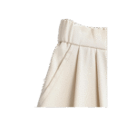 Neures Forces Girl's Pleated Wide Leg Pants Button Zipper Fly High Waisted Long Trousers with Pocket - Image 4