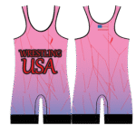 NeuresForces “Power Pink” USA Wrestling Singlet 🇺🇸
