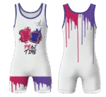 NeuresForces PB&J Time Wrestling Singlet – Fun Peanut Butter & Jelly Design