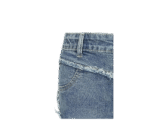 Neures Forces Girl's Y2k Flare Jeans Frayed Hem Star Print Bell Bottom Vintage Jeans Denim Pants - Image 3