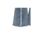 Neures Forces Girl's Y2k Flare Jeans Frayed Hem Star Print Bell Bottom Vintage Jeans Denim Pants - Image 6