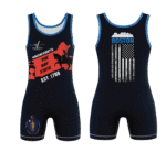 NeuresForces Massachusetts Boston Wrestling Singlet | The Bay State USA Custom Wrestling Gear | Men’s, Youth & Adult Singlet