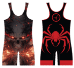 NeuresForces “Inferno Venom” Wrestling Singlet – Fear the Flame 🔥🕷️