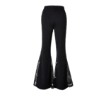 Neures Forces Girl's Stretchy Elastic High Waist Bow Front Bell Bottom Flare Leg Pants - Image 2