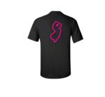 NeuresForces Iowa Wrestling T-Shirt – Black & Pink New Jersey Edition - Image 2